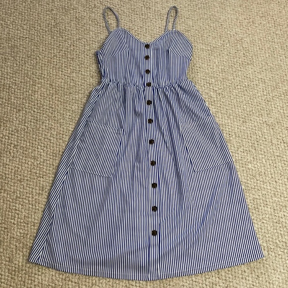 PIZOFF Dresses & Skirts - NEW Striped Button Dress